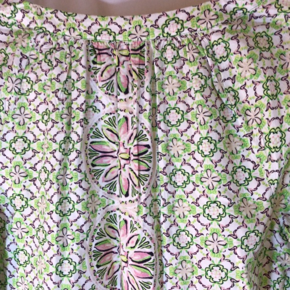 COPY - Crown and ivy dress size 2 green knee length bell sleeves - Picture 3 of 11